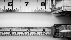 How much is a quarter of an inch?