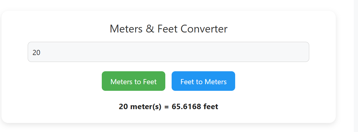 20 meters